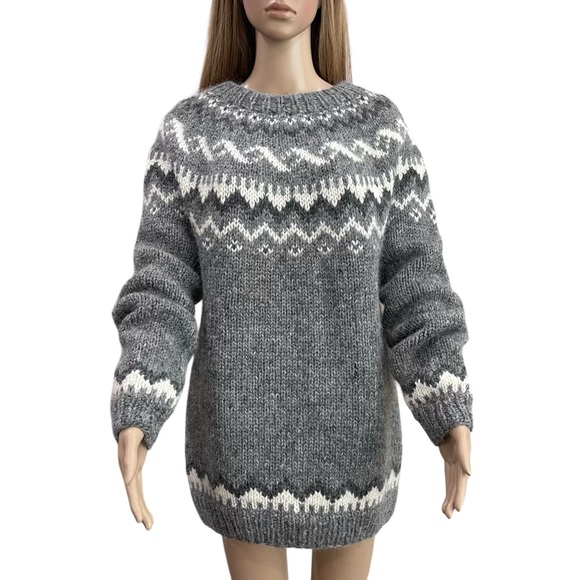 nordic store Sweaters - Nordic Store Wool Pullover L EUC